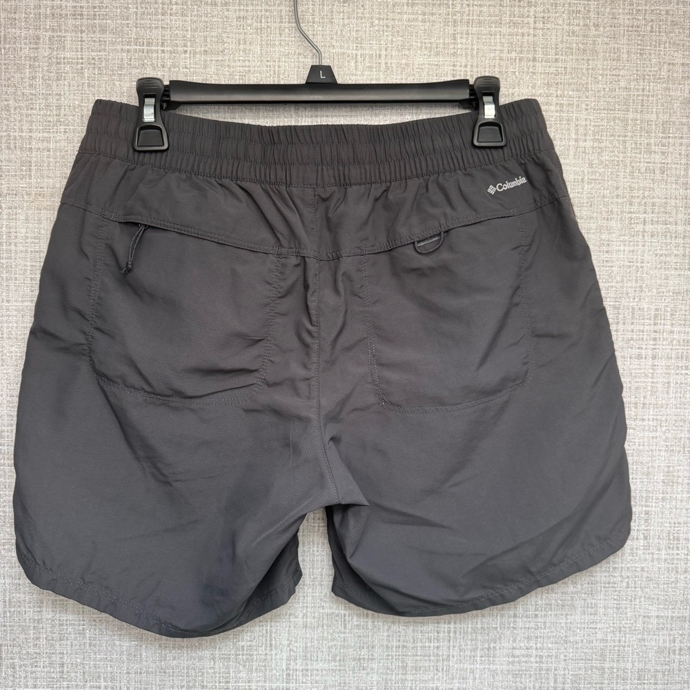 Columbia Omni-Shade Kestrel Trail Hiking Shorts Women’s Size M – Charcoal Gray - Picture 4 of 6